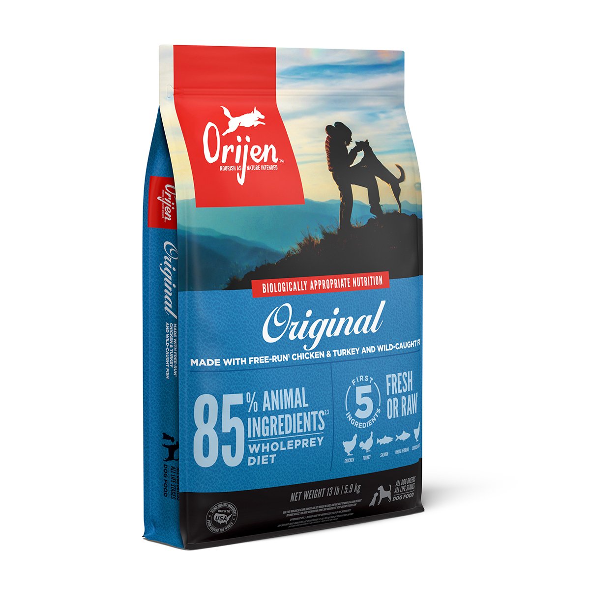 Orijen Original 10.6 kg — Pollo, Pavo y Pescado
